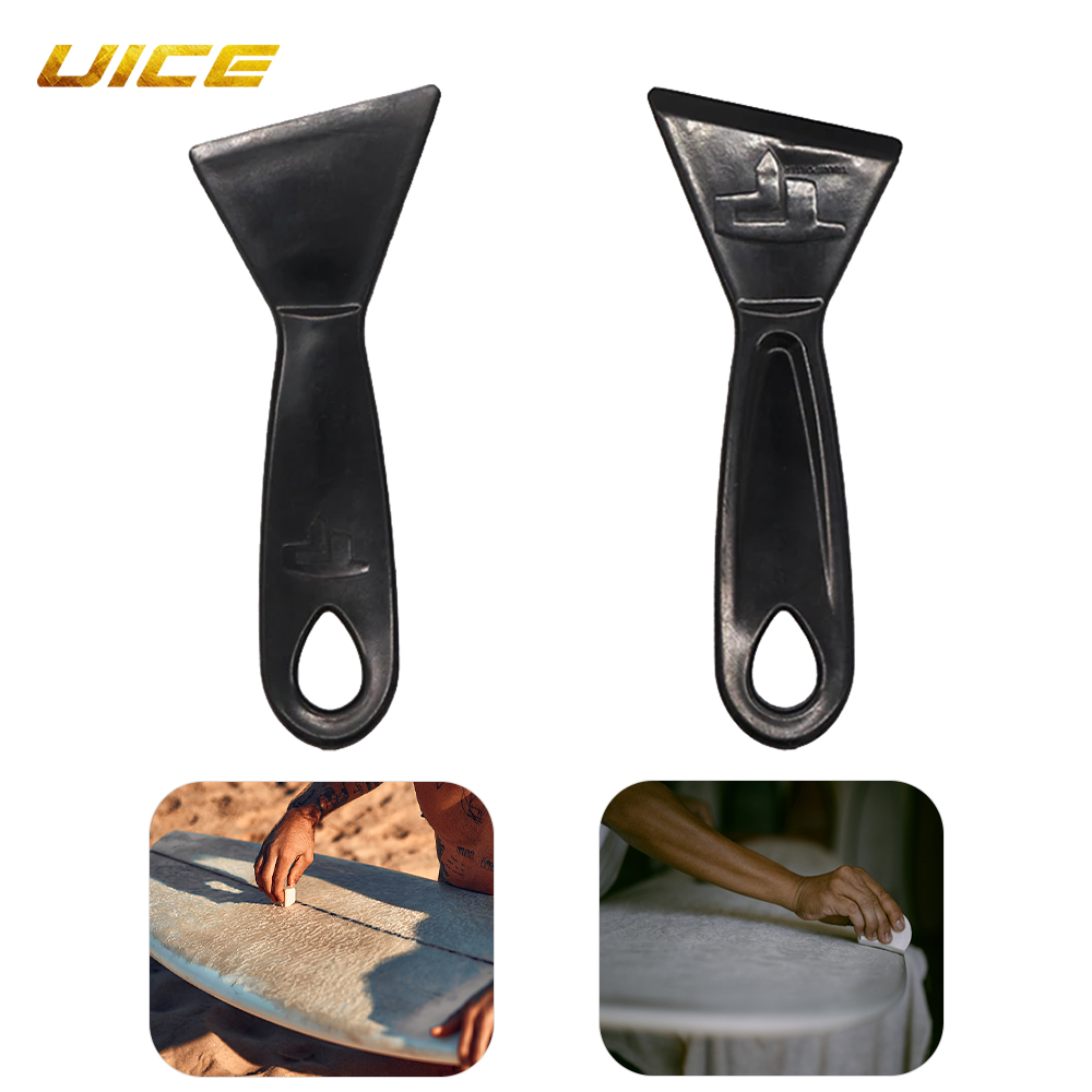 Surfboard Wax Tropical - หวีขูดแว็กซ์กระดานโต้คลื่น UICE SUP พร้อมกุญแจถอดครีบ สำหรับกีฬาทางน้ำ ขูดแว็กซ์กระดานโต้คลื่น