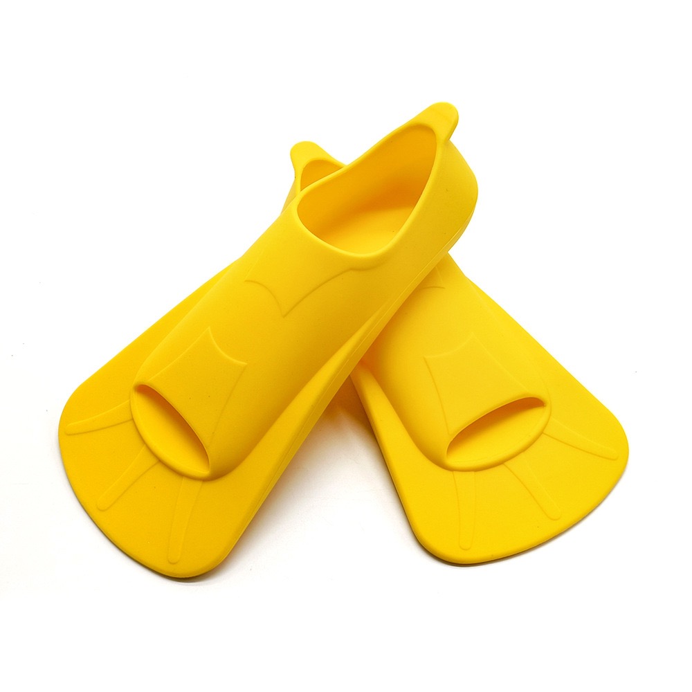 Fin Diving Blade - ฟินว่ายน้ำสำหรับเด็กและผู้ใหญ่ ฟินดำน้ำ ฟินดำน้ำตื้น ฟินใบสั้น ซิลิโคน ฟินว่ายน้ำ