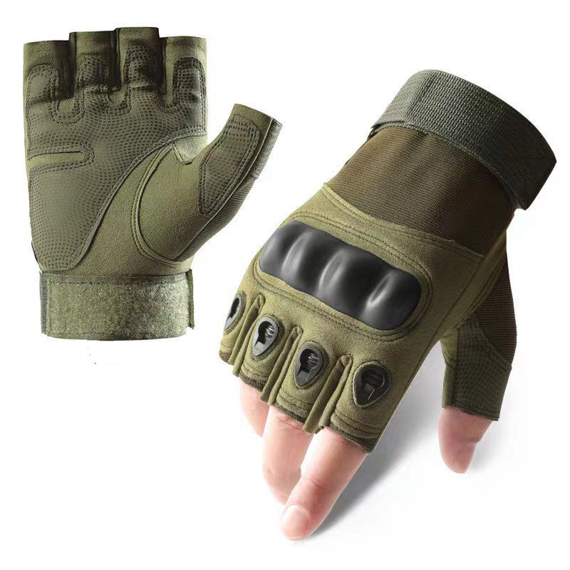 Spearfishing Glove - ถุงมือยุทธวิธีการฝึกอบรมแข่งตกปลาขี่จักรยาน Fingerless อุปกรณ์เสริม Mtb ผู้ชายผู้หญิง Biker