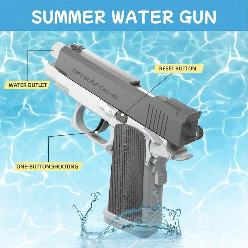 ปืนฉีดน้ำ M1911 ของเล่นปืนฉีดน - Aquatic Sports บทวิจารณ์และราคา