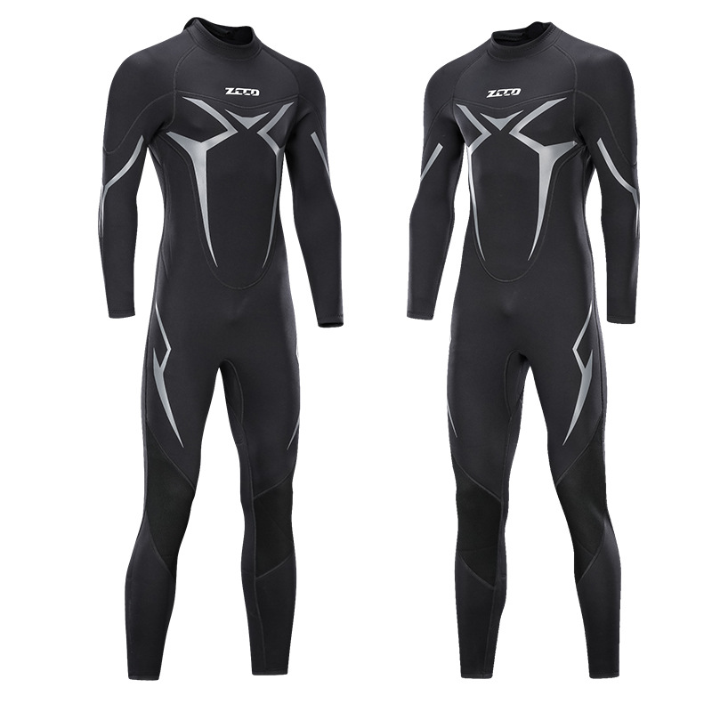 Neoprene Wetsuit 3mm Mens Long - Wetsuit 3Mm Neoprene บทวิจารณ์และราคา