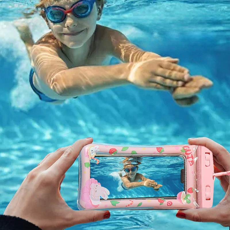 1 ชิ้นกันน้ำการ์ตูนเคสโทรศัพท์ - Aquatic Sports บทวิจารณ์และราคา