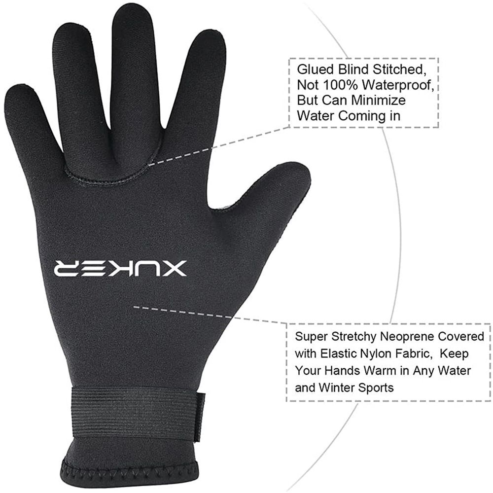 3mm 5mm ถุงมือดําน้ํา Neoprene - Wetsuit 3Mm Neoprene บทวิจารณ์และราคา