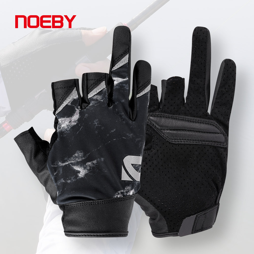 Noeby ครึ่งนิ้วถุงมือตกปลา UPF - Spearfishing Glove บทวิจารณ์และราคา
