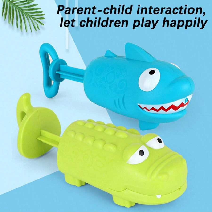 เด็กดึงปืนฉีดน้ําของเล่นเด็ก S - Aquatic Sports บทวิจารณ์และราคา